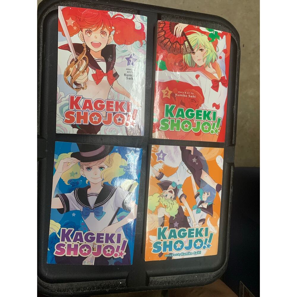 Kageki Shojo!! Vol 1-4 Set Manga